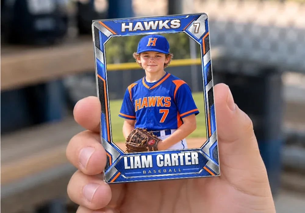 Liam's card as a pocket card